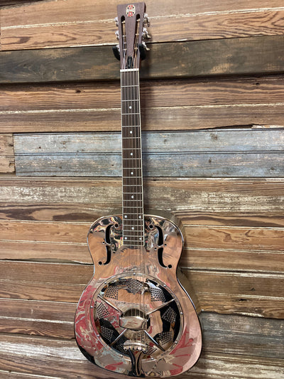 Duolian | Polished Nickel Sandblasted LEFTY!! W/ PICKUP