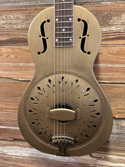 Parlor Resolian | Antique Bronze W/ Pickup