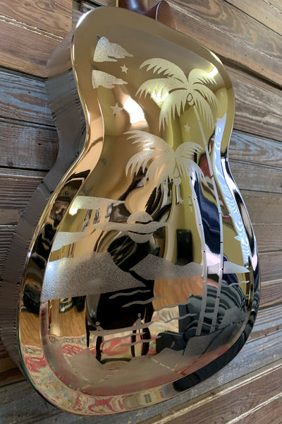 Duolian | Polished Nickel (Sandblasted)