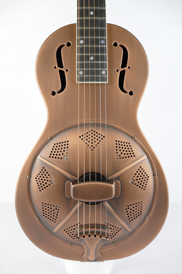 Parlor Resolian | Antique Copper - Republic Guitars | Austin Texas
