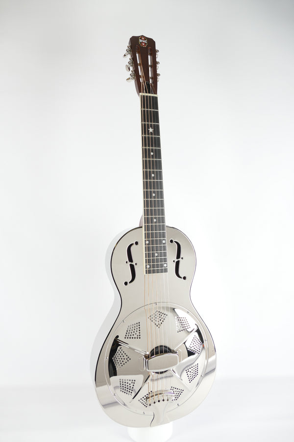 Parlor Resolian | Polished Nickel - Republic Guitars | Austin Texas