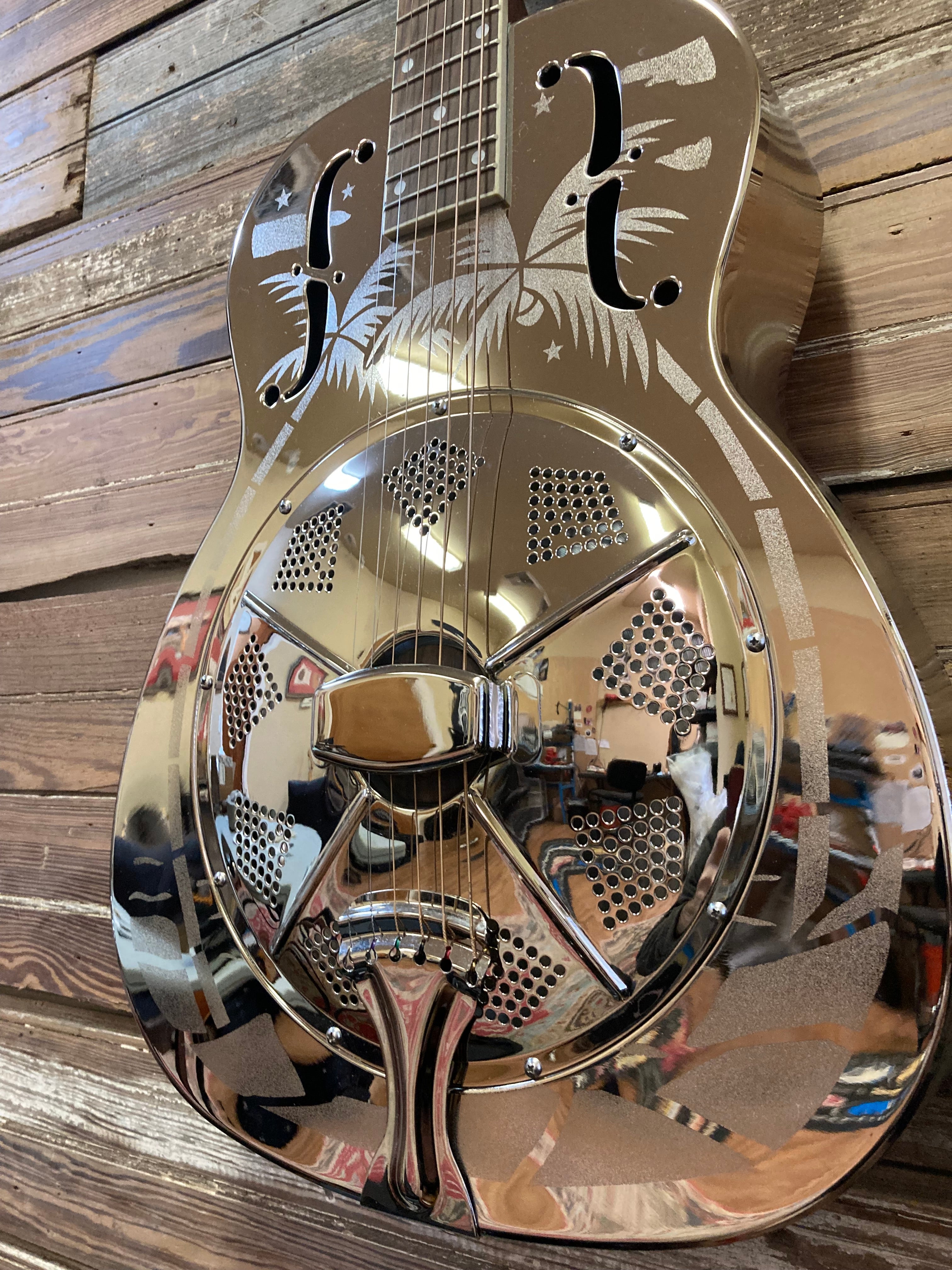 Duolian | Polished Nickel Sandblasted LEFTY!! W/ PICKUP